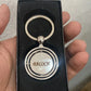 Customized Name/Logo Global Metallic 360 Rotatable Keychain For, Car Key Ring, Business Key Ring